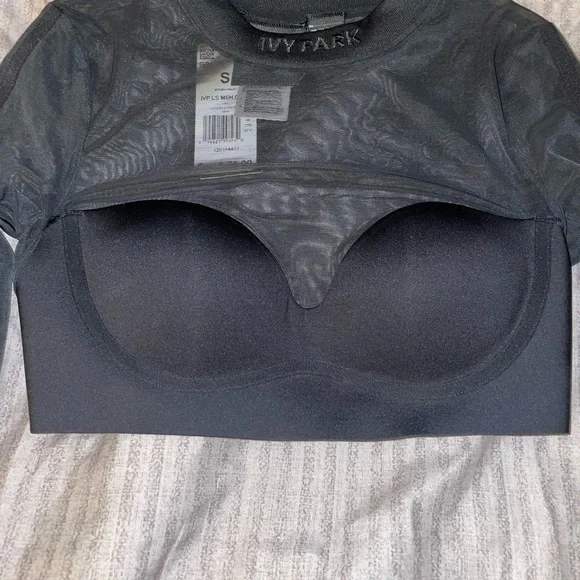 IVY PARK Tops Beyoncs Ivy Park Size Small Mesh Long Sleeve